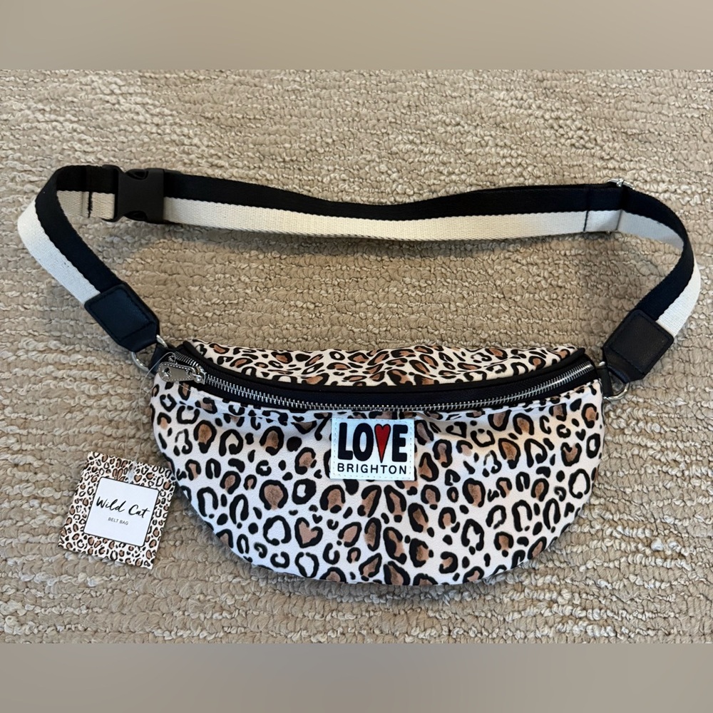 Brighton Leopard Print Belt Bag